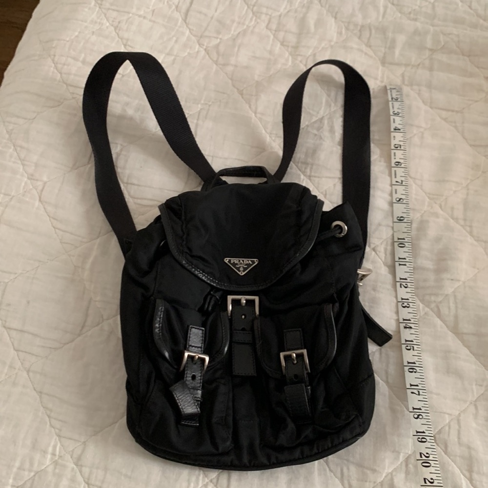 Vintage nylon Prada backpack
